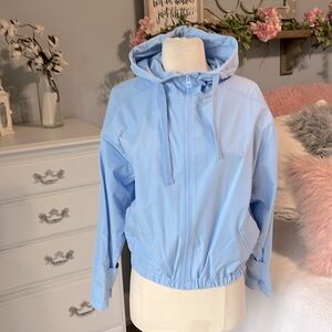 Baby Blue Windbreaker Body & Sol Jacket